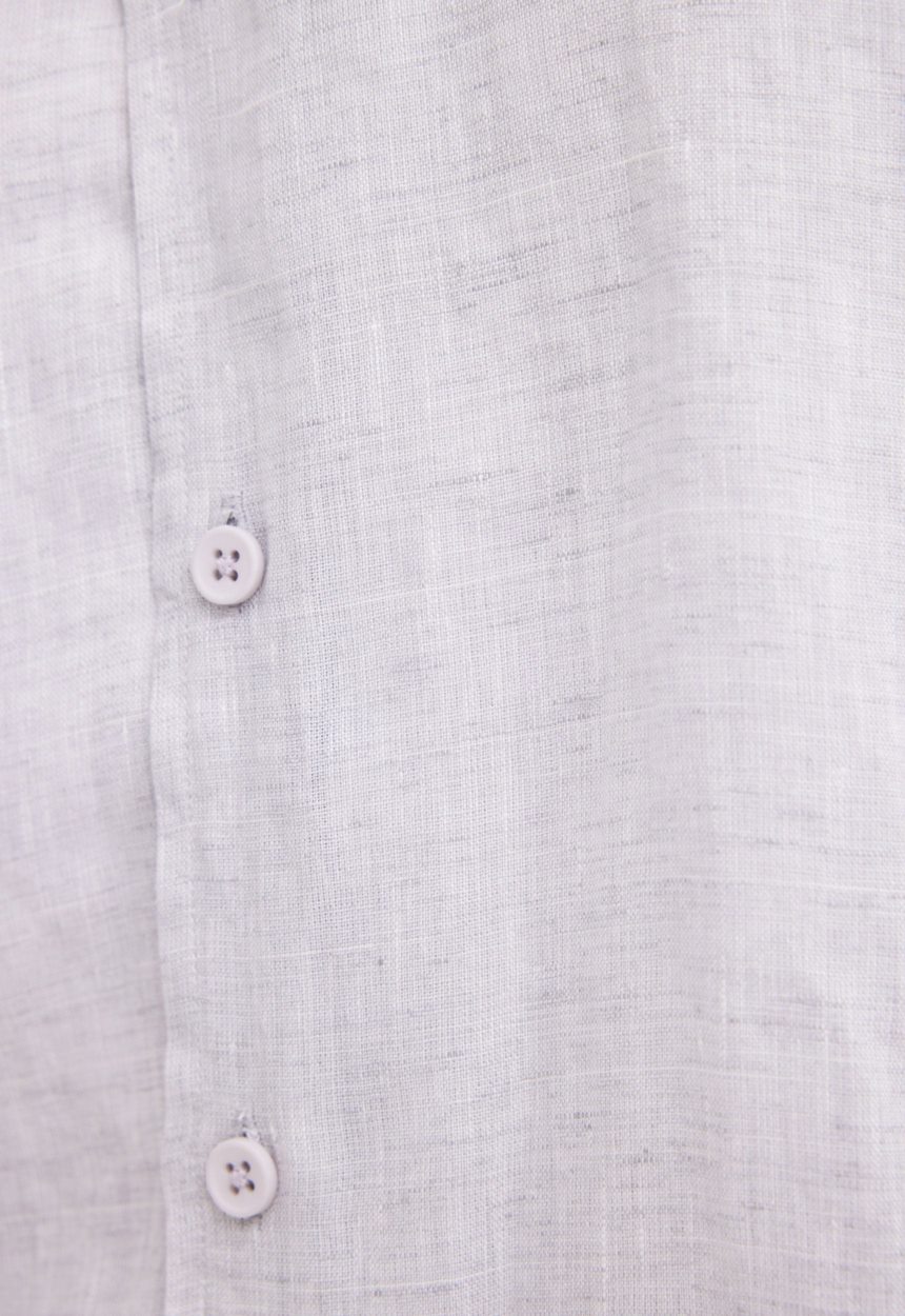 Jac + Jack Peck Linen Shirt - Nimbus Grey